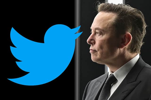 Elon Musk is now in charge of the social media platform (Composite: Kim Mogg)