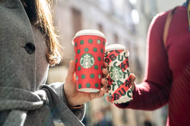 Starbucks has unveiled its new Christmas menu for this year (Photo: Adobe)