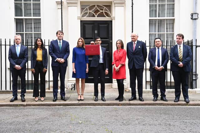 Lucy Frazer (fourth left) is an ally of Rishi Sunak (image: Getty Images)