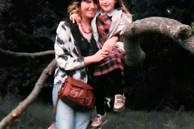 Jacqueline Kirk with her daughter, Sonna.