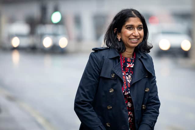 Suella Braverman has man has been married since 2018 and has two children with her husband, Rael. (Credit: Getty Images)