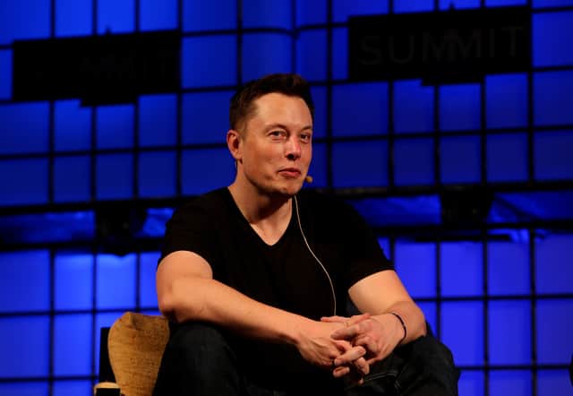 Elon Musk came to prominence with PayPal and then Tesla (image: PA)