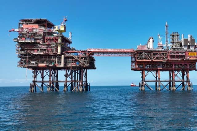 The Rough gas storage facility in the North Sea. Credit: Centrica