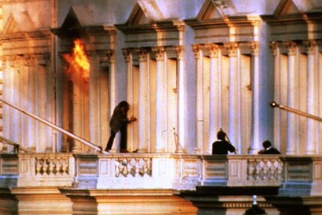 The SAS first came to the public’s attention during the Iranian Embassy Siege in 1980 (image: Getty Images)