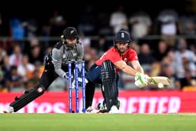 Jos Buttler hit a half-century for England against New Zealand