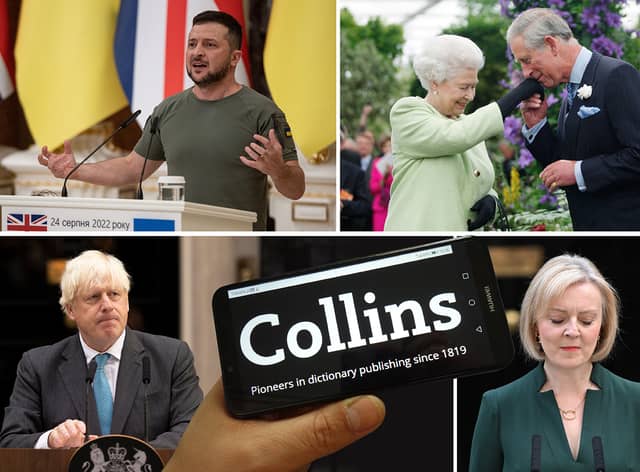 Collins dictionary has announced their 2022 words of the year.