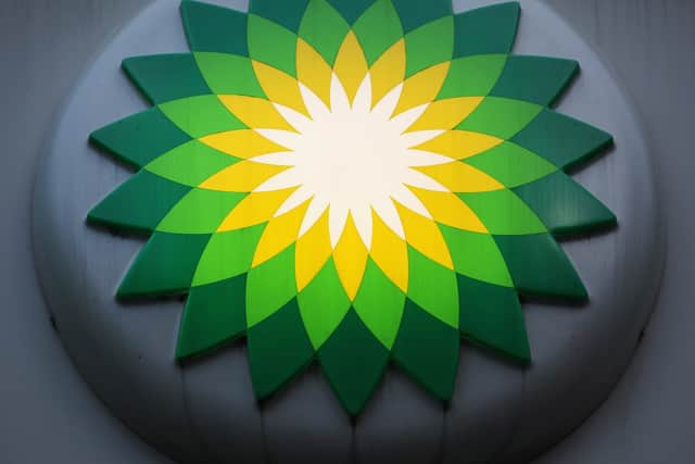 The sign for a BP filling station in Westminster, London (Pic: Getty Images)