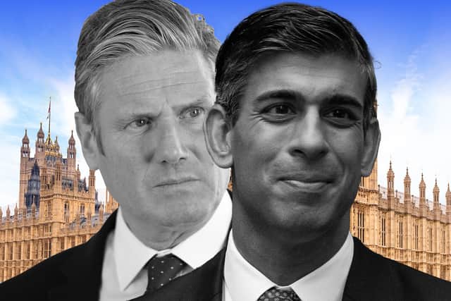 Keir Starmer and Rishi Sunak will face off at PMQs today. Credit: Mark Hall