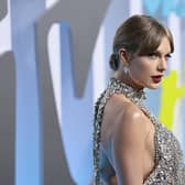 Taylor Swift at the 2022 MTV VMA's. (Photo by Dimitrios Kambouris/Getty Images for MTV/Paramount Global) ​