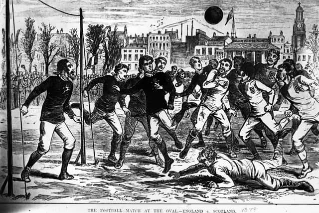 England and Scotland at the Oval in 1878
