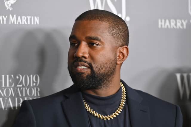 Ye was banned from Meta sites as he violated the app's guidelines (Pic:AFP via Getty Images)