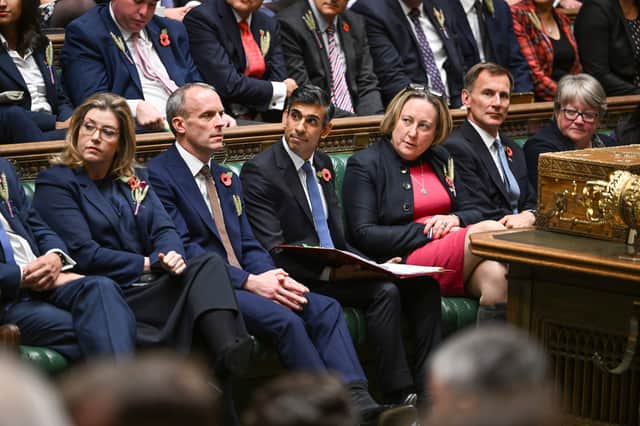 MPs wore strands of wheat on their lapels during parliamentary business on Wednesday 2 November - here’s why. (Credit: Getty Images)
