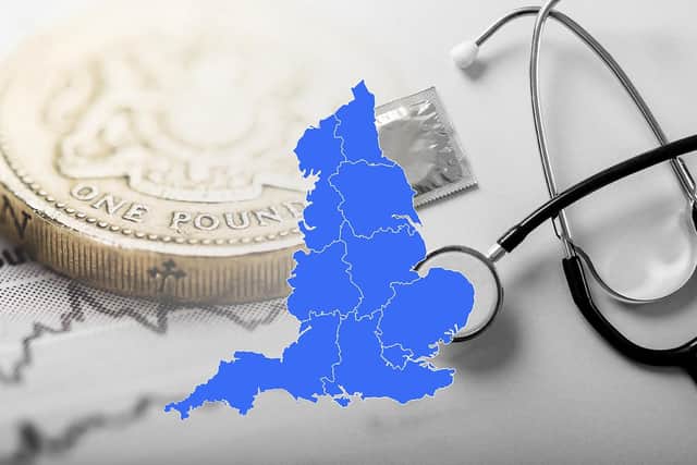 Sexual health services across England have seen £221 million cut from their annual budgets in five years.