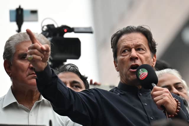 Pakistan’s former prime minister Imran Khan was injured when a gunman opened fire at a rally.