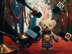 Screenshot from Lidl’s ‘Lidl Bear’ Christmas advert. Picture: Lidl
