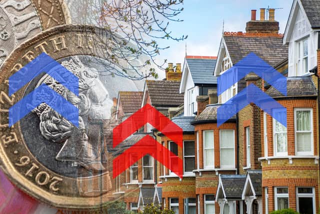 Homeowners are set to see mortgage costs soar as the Bank of England confirms its biggest single interest rate rise in decades (Composite: Mark Hall)
