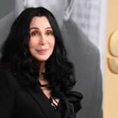 Cher attends Premiere Of Apple TV +'s "Sidney" at Academy Museum of Motion Pictures on September 21, 2022 in Los Angeles, California