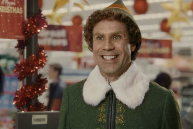 Will Farrell stars as Buddy the Elf in Asda’s Christmas advert for 2022. Picture: Asda 