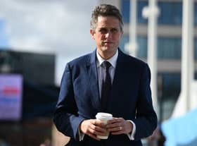 Gavin Williamson attends the opening day of the annual Conservative Party Conference in Birmingham in October 2022 (Photo: OLI SCARFF/AFP via Getty Images)