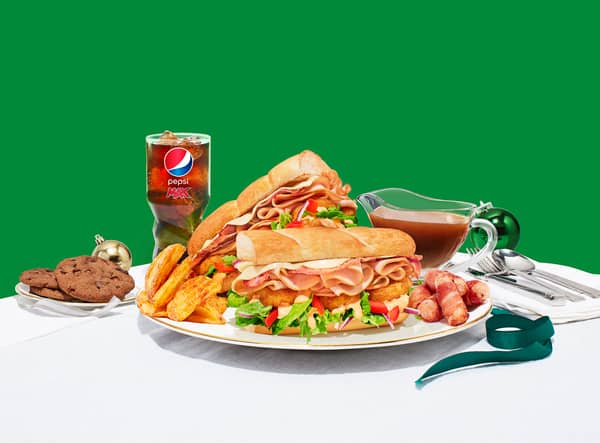 Subway’s festive menu includes seasonal-inspired savoury and sweet snacks (Photo: Subway)