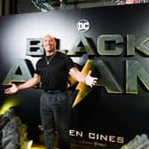 Actor Dwayne Johnson attends the "Black Adam" premiere at Cine Capitol on October 19, 2022 in Madrid, Spain. (Photo by Beatriz Velasco/Getty Images)