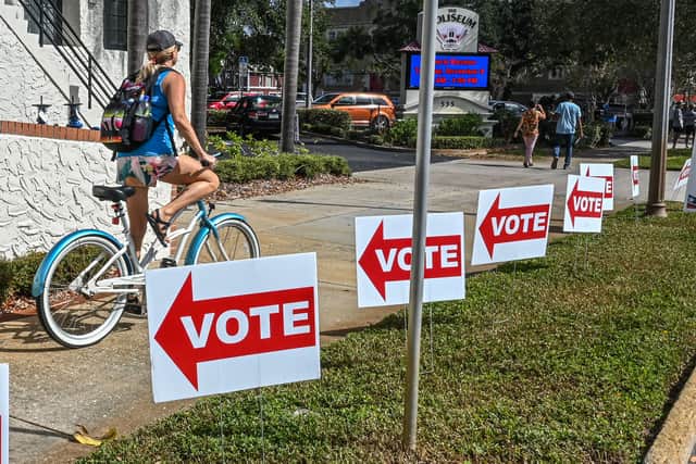 Voters are heading to the polls in the US to vote in the Midterm elections. (Credit: Getty Images)