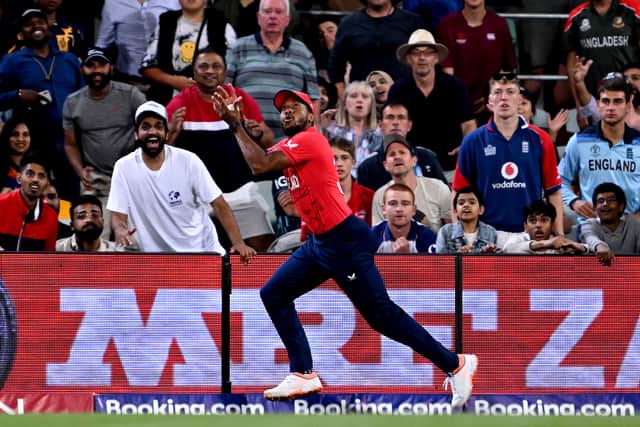 “Super-Sub” Chris Jordan during England’s match against New Zealand