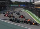 F1 drivers power their cars ahead of Mexican Grand Prix