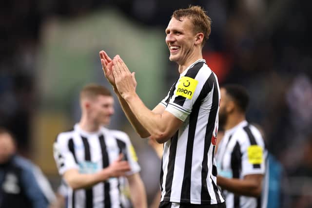 Dan Burn has been a key player for Newcastle this season. (Getty Images)