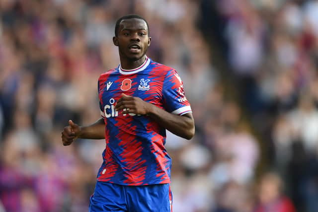 Tyrick Mitchell of Crystal Palace has made two appearances for England. (Getty Images)