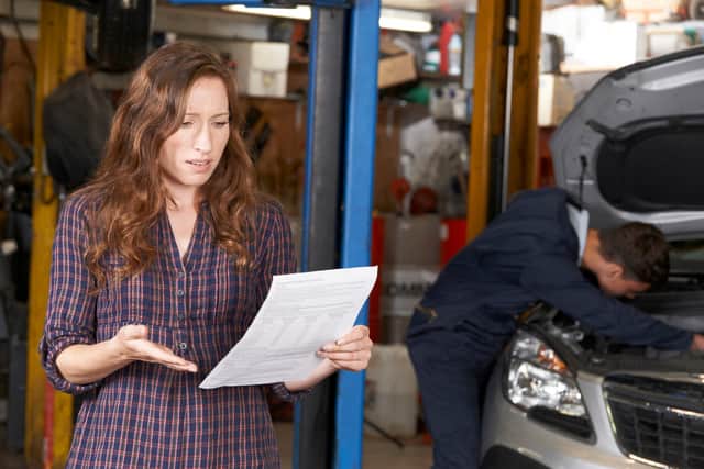Drivers are putting off repair and MOT work becuse they can’t afford the garage bills