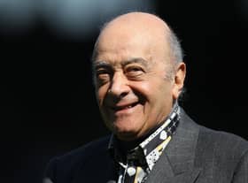 Mohamed Al-Fayed owned the iconic Harrods Department store (Pic: Getty Images)