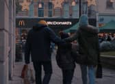 Screenshot from McDonald’s Christmas advert. Picture: McDonald’s