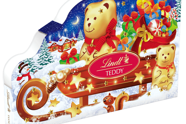 Lindt Gold Teddy Sleigh Advent Calendar