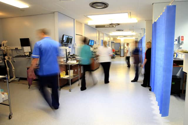 Staff shortages and rising demand are amongst the factors driving NHS bosses to hire agency workers. Credit: PA