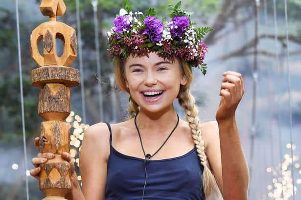 Georgia Toffolo on ITV’s I’m a Celebrity...Get Me Out of Here! Credit: James Gourley/ ITV / REX/Shutterstock​