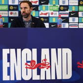 Gareth Southgate at press conference after revealing squad for World Cup 2022 