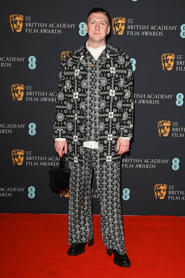 Joe Lycett attends the EE British Academy Film Awards 2022 dinner at The Grosvenor House Hotel on March 13, 2022 in London, England. (Photo by Kate Green/Getty Images)