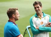 Pat Cummins (R) and Jos Buttler (L) will face each other in upcoming ODI series
