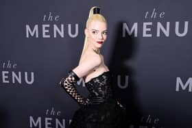 Anya Taylor-Joy appears at the New York City premiere for her new movie The Menu (Pic:Theo Wargo/Getty Images)