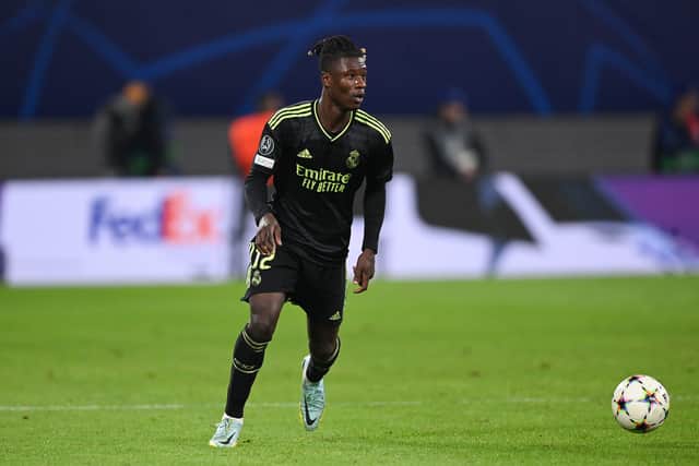 Eduardo Camavinga has emerged as a key player for Real Madrid at just 20 years of age. (Getty Images)
