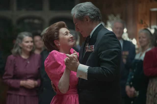 Princess Margaret and Peter Townsend in The Crown