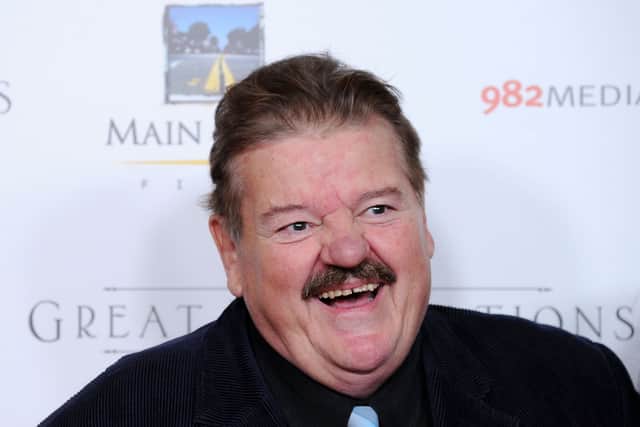Robbie Coltrane at the Great Expectations premiere