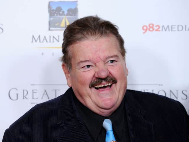 Robbie Coltrane at the Great Expectations premiere