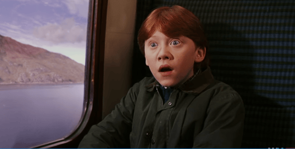 Harry Potter star Rupert Grint is asking fans to pay £120 for an autograph at London Film and Comic Con. Picture: YouTube/ Warner Brothers