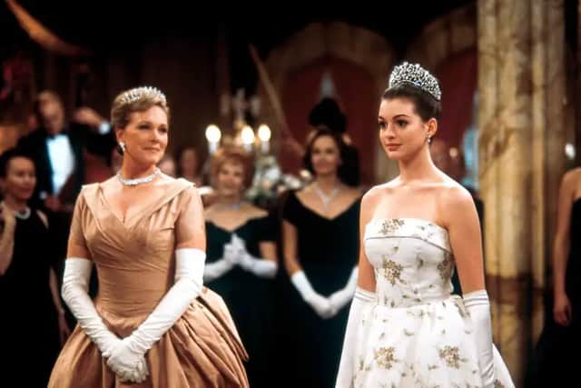 Anne Hathaway and Julie Andrews as the Queen and the Princess (Photo: Disney)