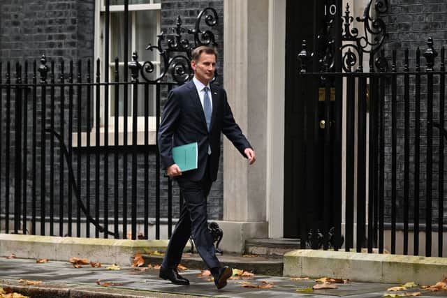 Reports suggest Jeremy Hunt will raise the rate in his autumn statement 2022 (image: AFP/Getty Images)