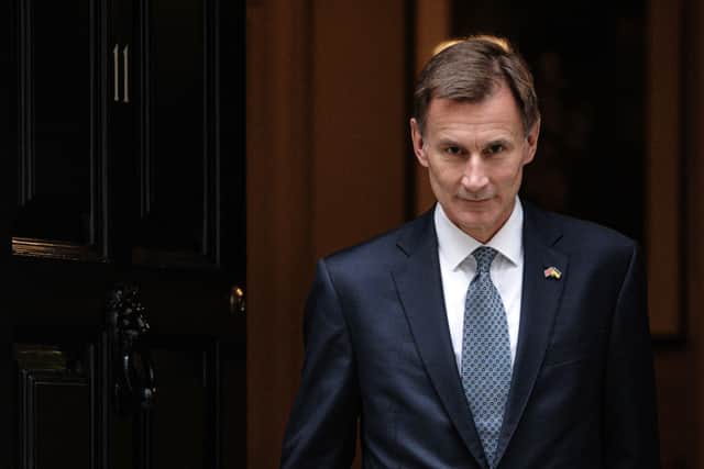 Jeremy Hunt announced the UK budget on Thursday 17 November (image: Getty Images)