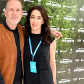 Chris Moyles and Tiffany Austin at the British Summer Time festival in Hyde Park in 2019 (Photo: Jeff Spicer/Getty Images for Barclaycard Exclusive)