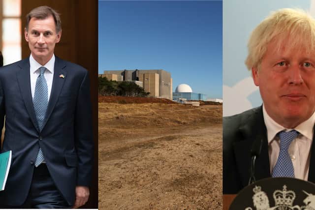 Jeremy Hunt confirms Sizewell C will go ahead after Boris Johnson initially announced funding in September. Credit: Getty Images